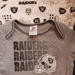 Oakland raiders onsies